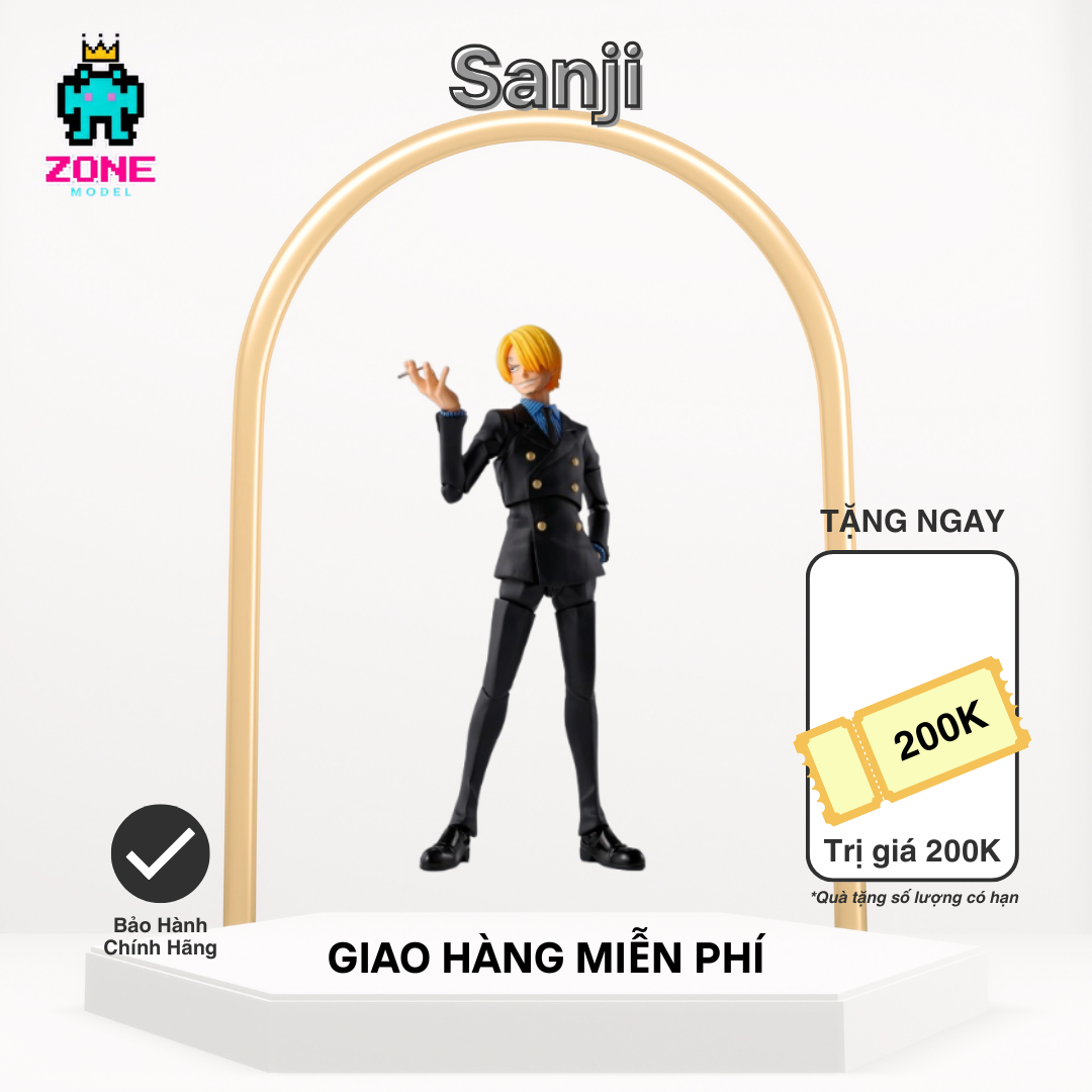 TAMASHII NATIONS - One Piece - Sanji -Romance Dawn- Mô hình hành động SHFiguarts
