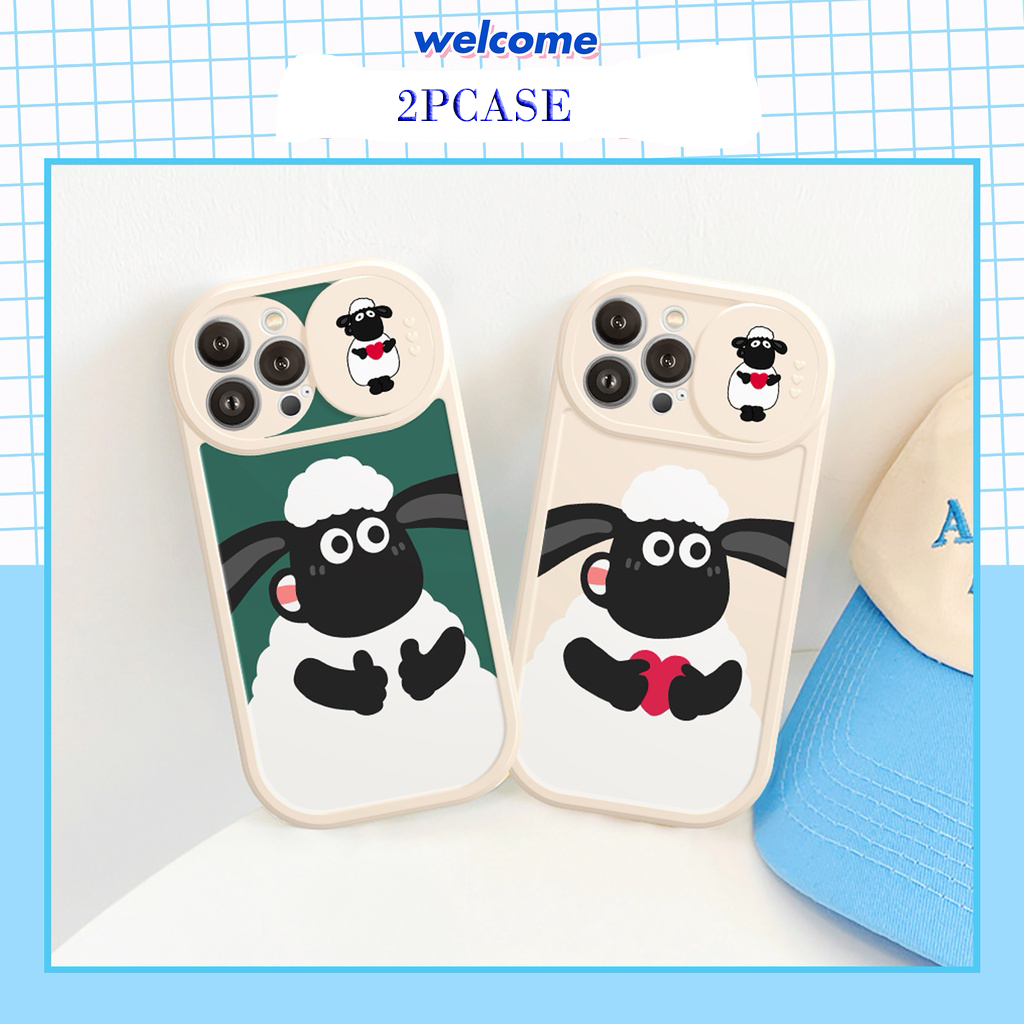 Ốp lưng iphone nắp trượt tròn LOVE SHEET