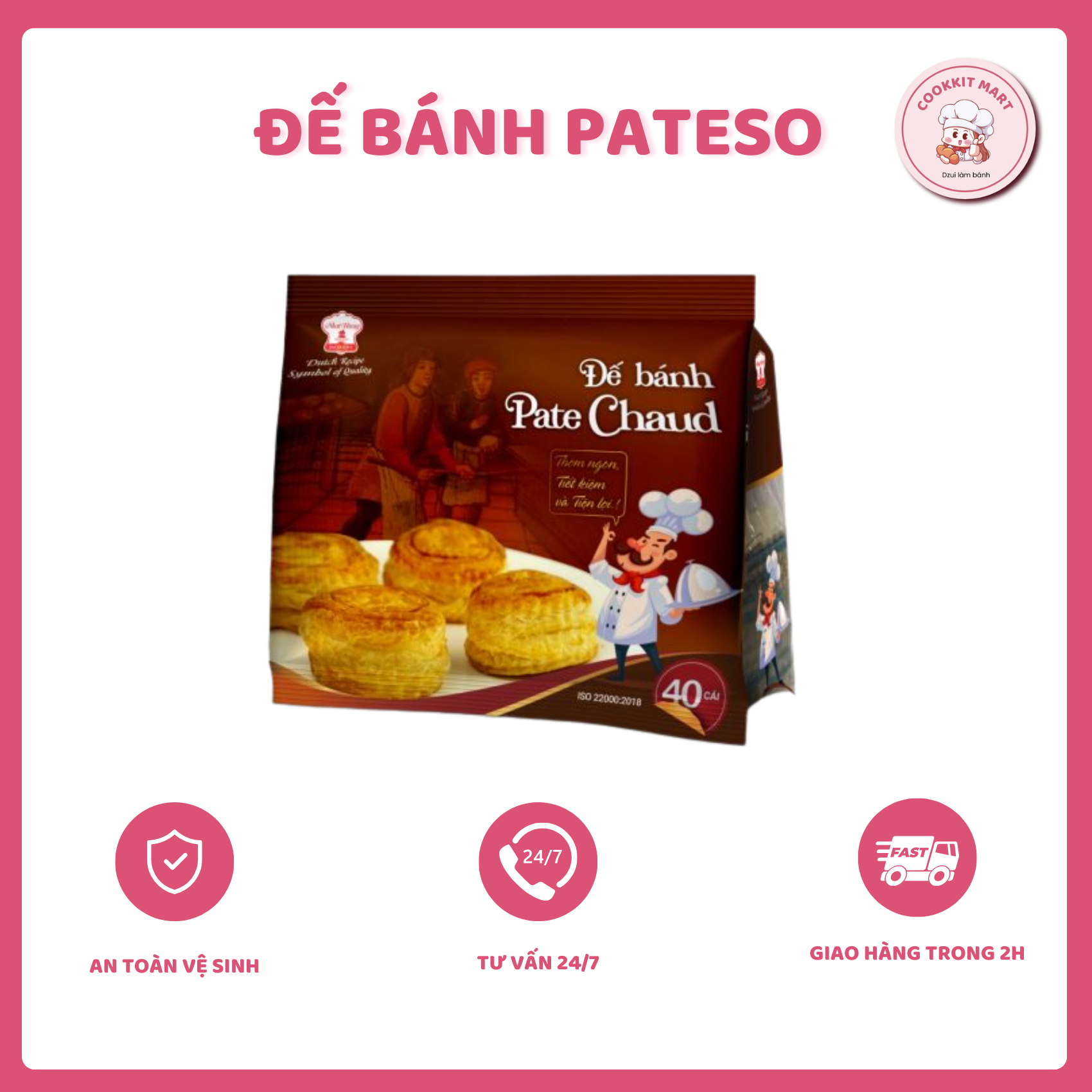 Đế bánh Pateso