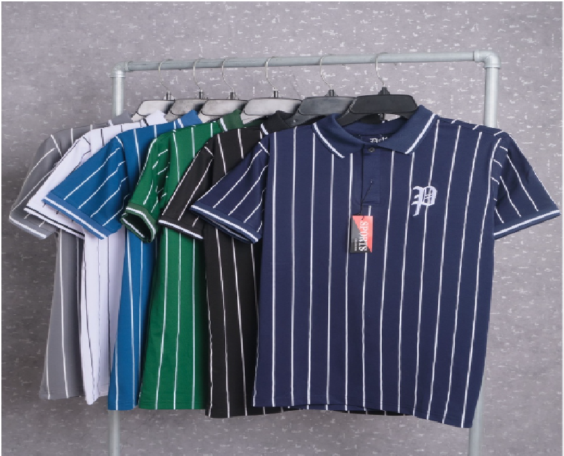 áo polo kẻ sọc