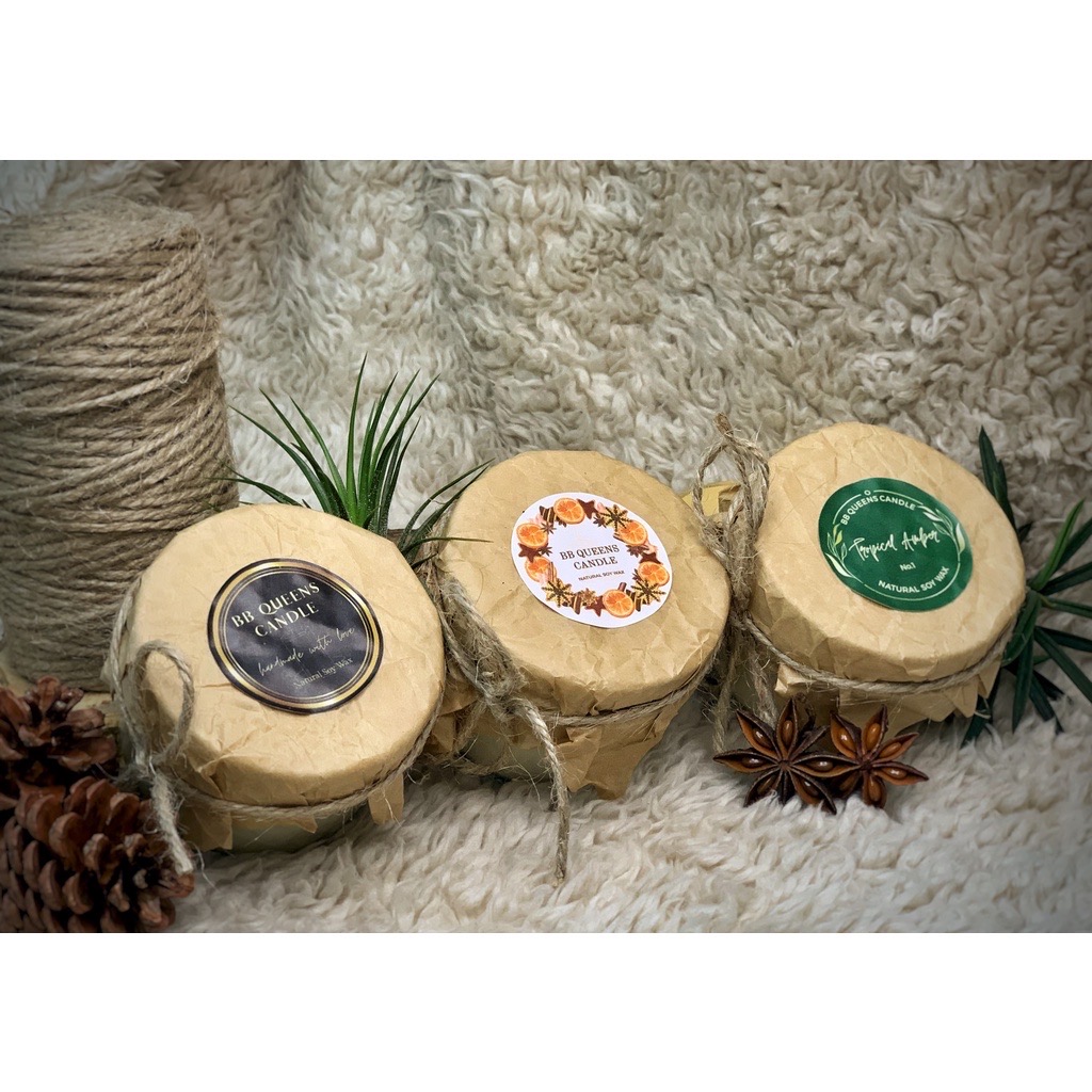 ￼NẾN THƠM Handmade 100 gr kèm gấu bông Teddy , Set quà tặng _ Hương thơm 4 mùa