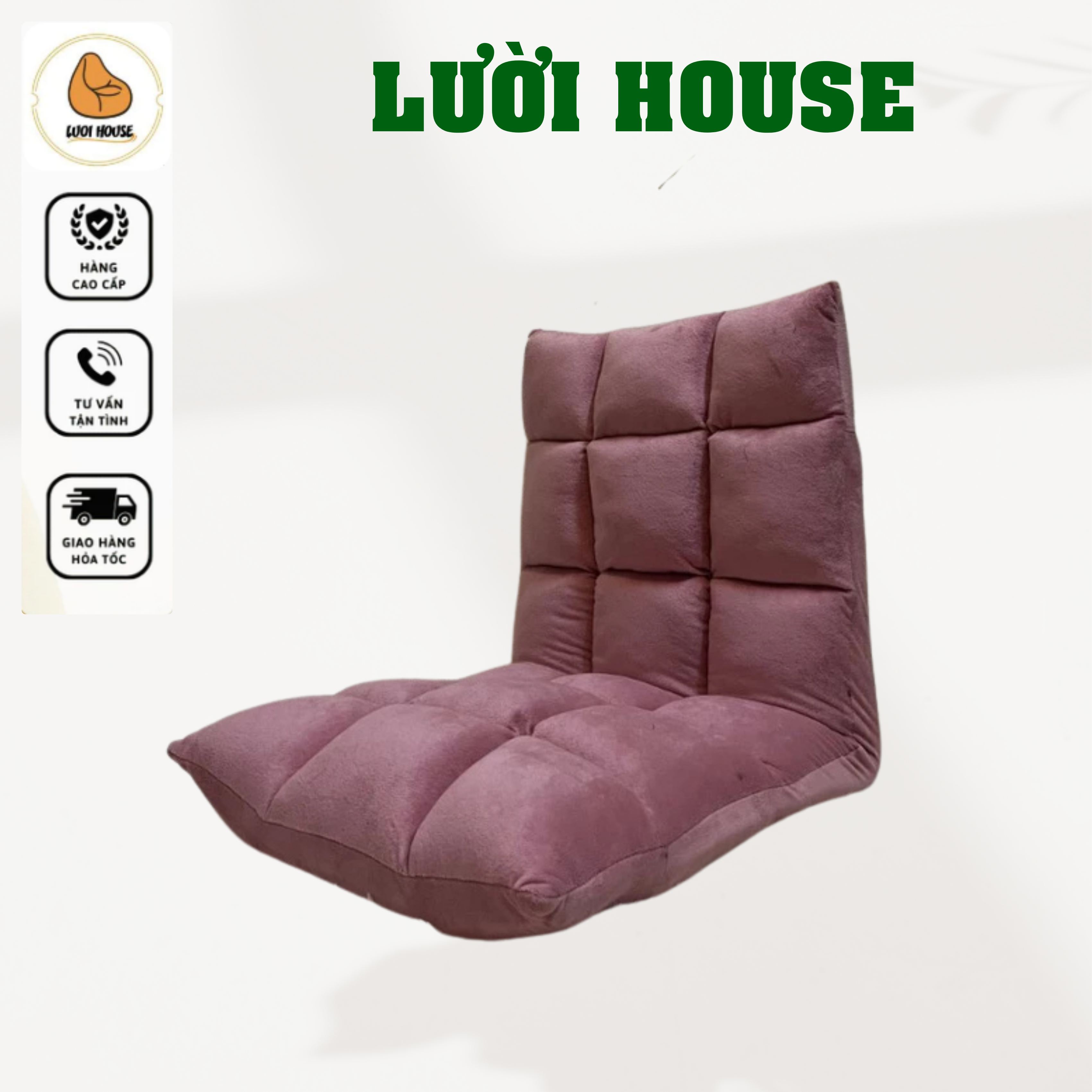 Ghế lười bệt tựa lưng