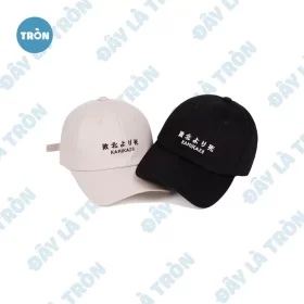 Nón couple chữ tào khựa