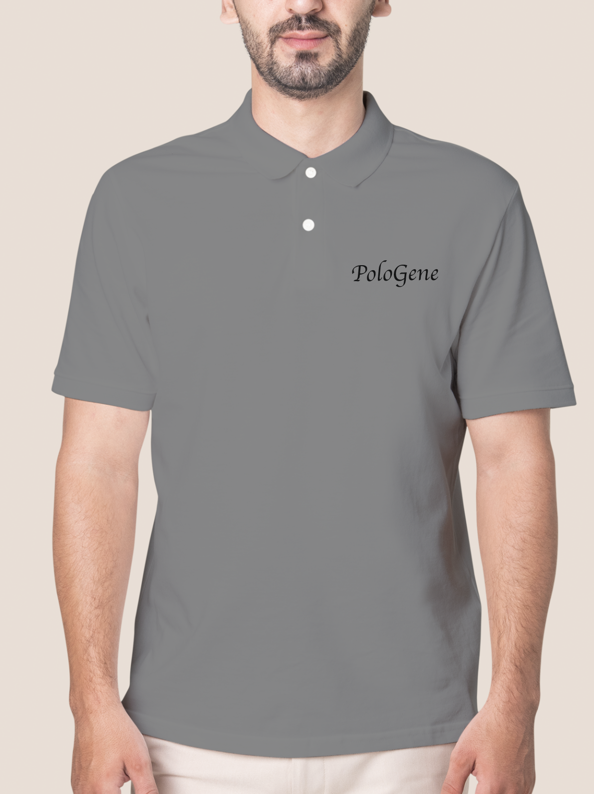 Áo Thun Có Cổ Nam Basic Logo ( T000102)