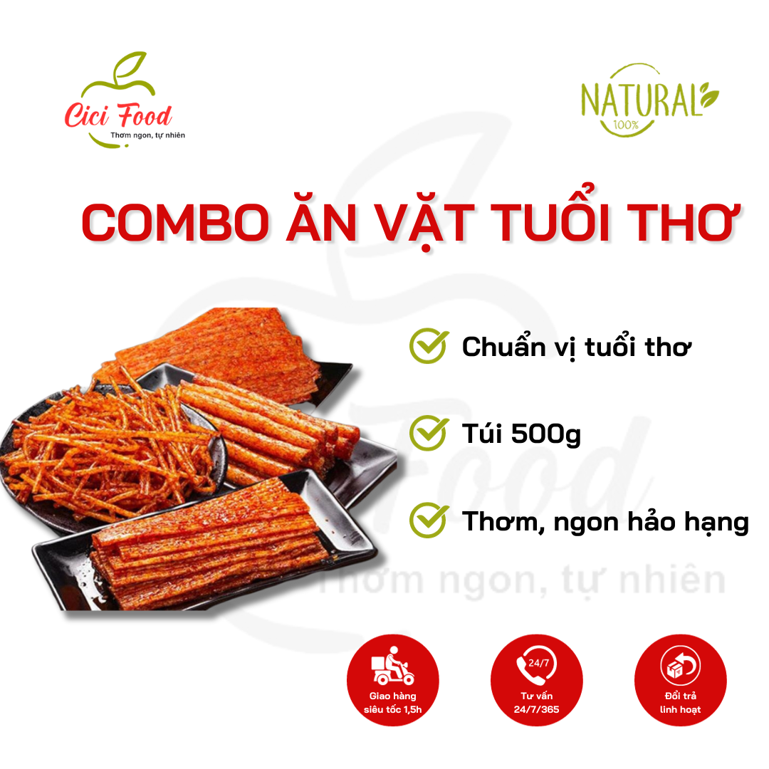 Combo Ăn Vặt Tuổi Thơ