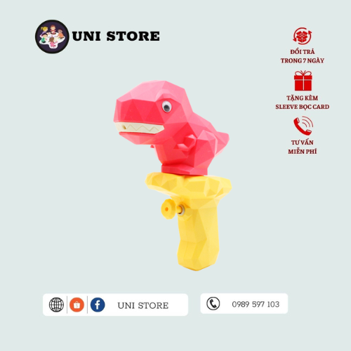 Súng Phun Nước - Đồ Chơi  - Hình Khủng Long Bạo Chúa