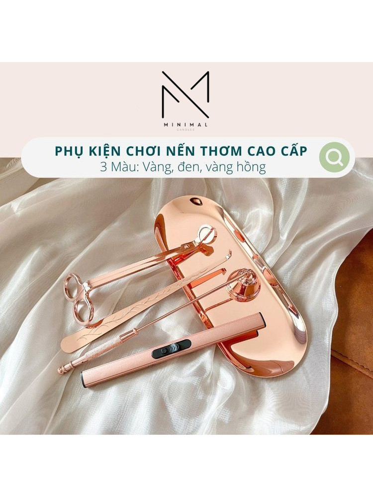 Bộ Dụng Cụ Nến Thơm