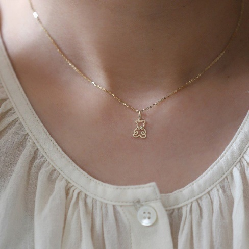 Dây chuyền mặt gấu