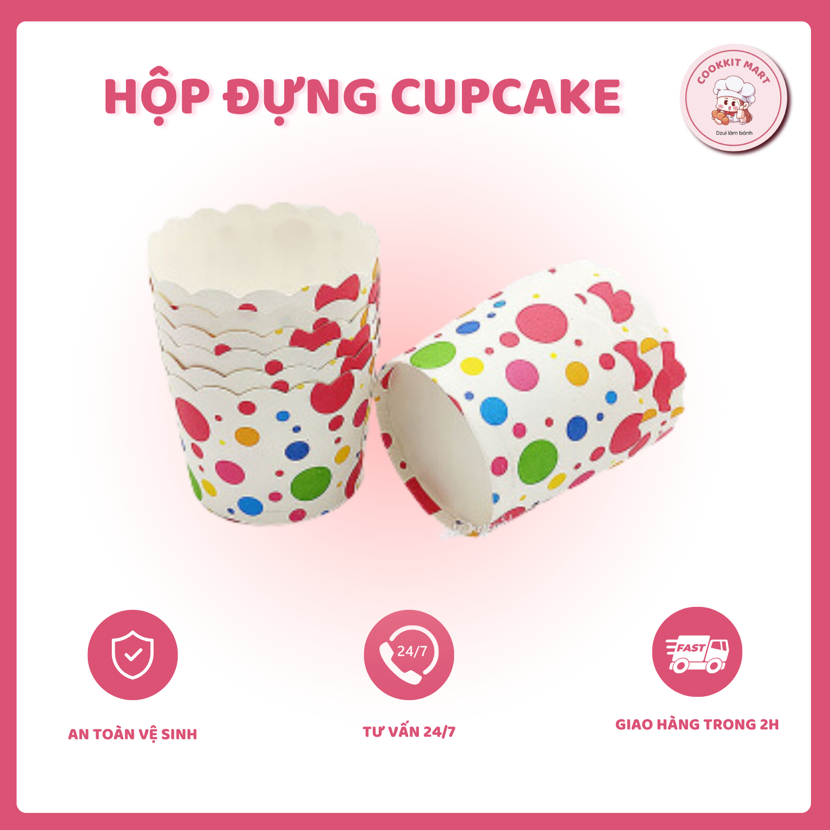 Hộp đựng cupcake