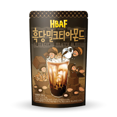 Hạt hạnh nhân tẩm vị trà sữa đường đenn