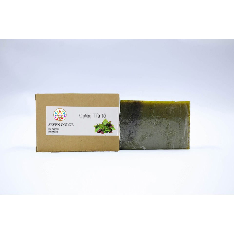 Xà phòng Green Soap tía tô nguyên chất từ thiên nhiên 100g