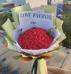 Bó hoa sáp 50 bông