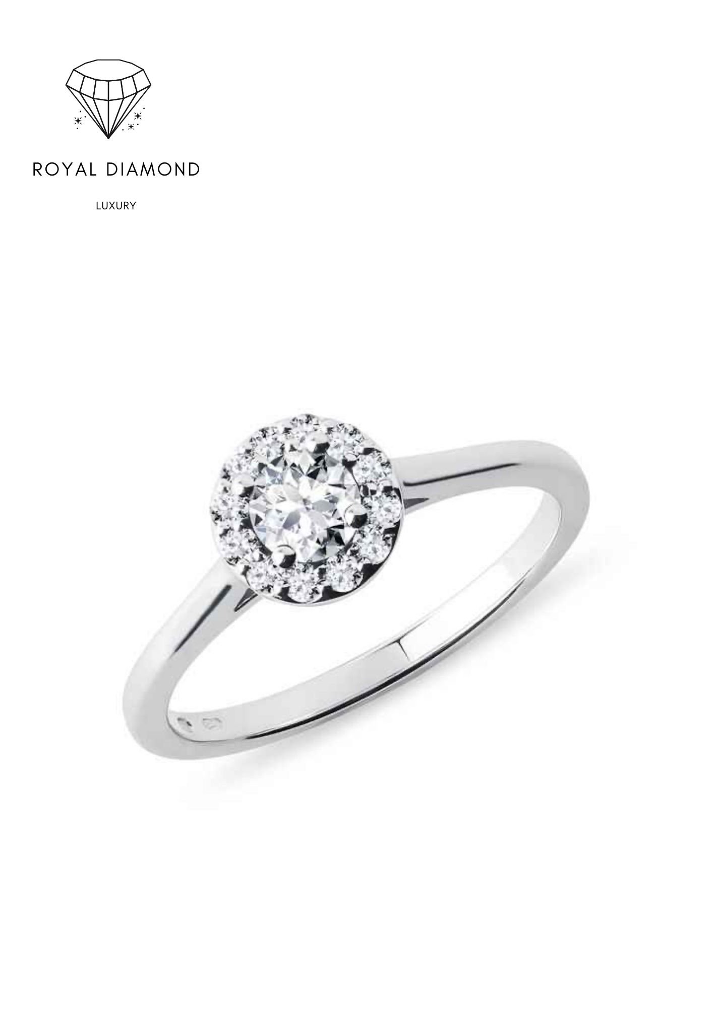 Nhẫn cầu hôn đính kim cương