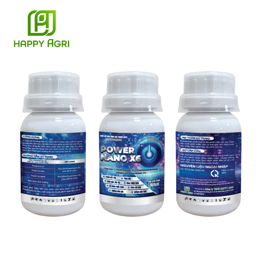CHẤT HỖ TRỢ TĂNG LỰC THUỐC BVTV CHIMTOOJJANG HIỆU POWER NANO X6