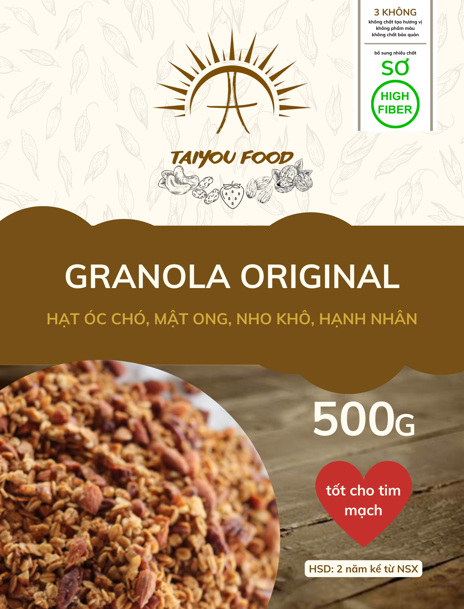 TAIYOU FOOD granola original