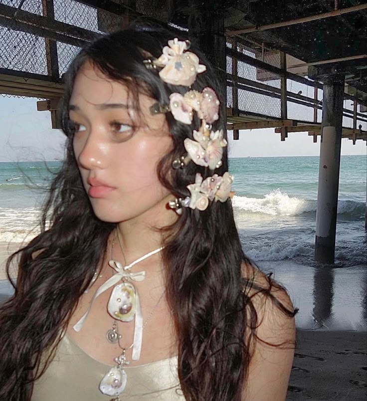 Kẹp tóc biển Boho vỏ sò xinh xắn | Handmade | Nàng Biển