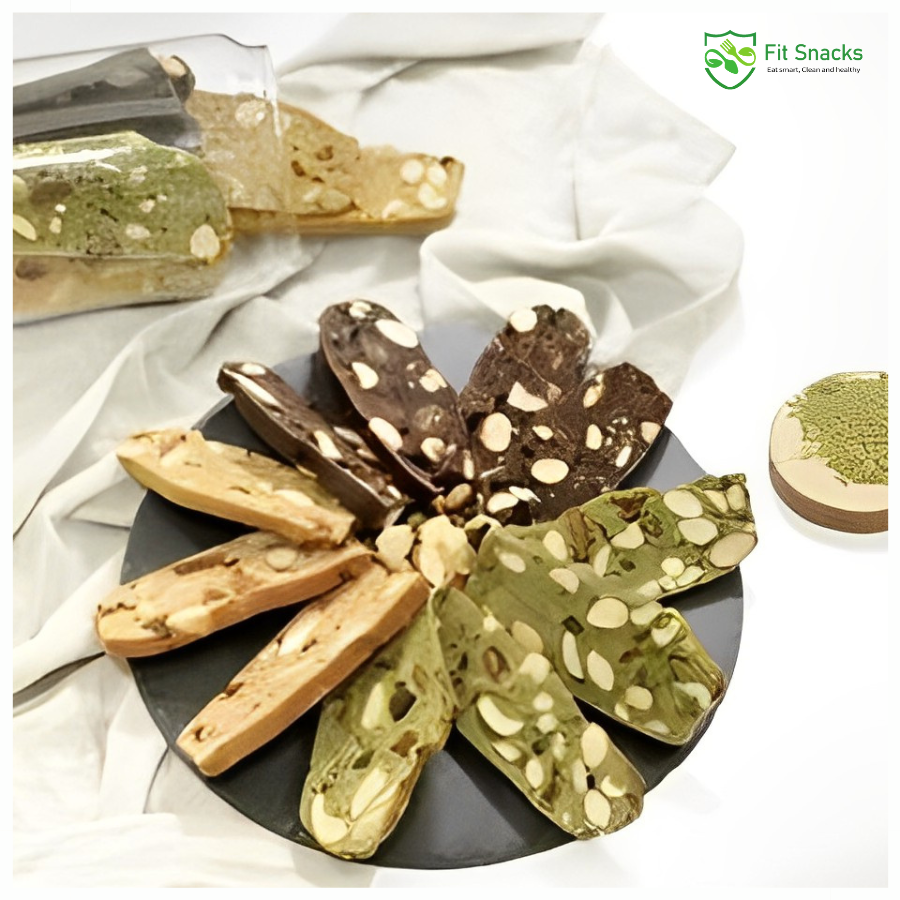 Bánh Biscotti Mix 3 vị - 500g | Fit Snacks