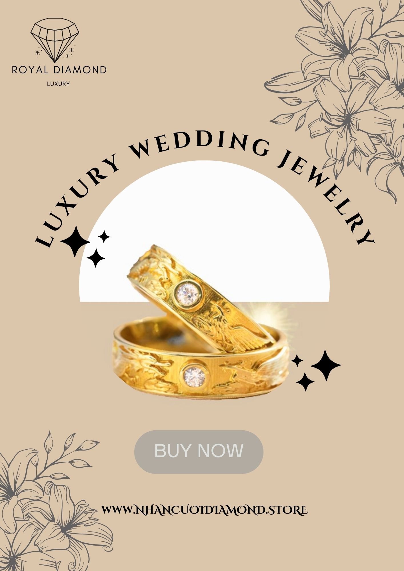 Nhẫn cưới "LOVE"