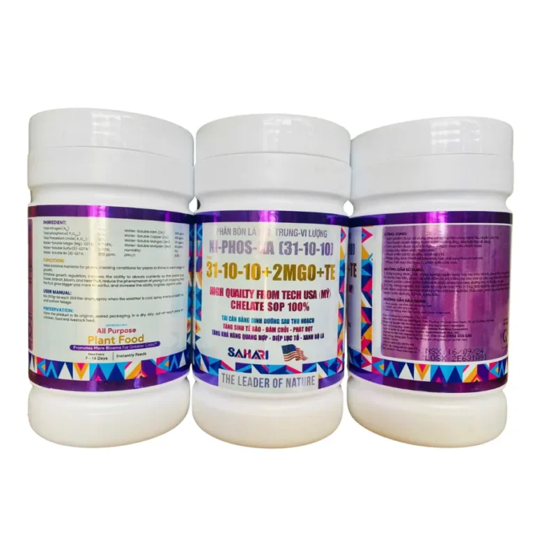PHÂN BÓN HỖN HỢP NPK TRUNG-VI LƯỢNG NI-PHOS-KA (31-10-10)