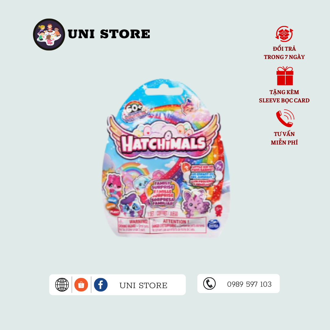 Hatchimals Phiên Bản Đại Gia Đình - Đồ Chơi Mô Hình