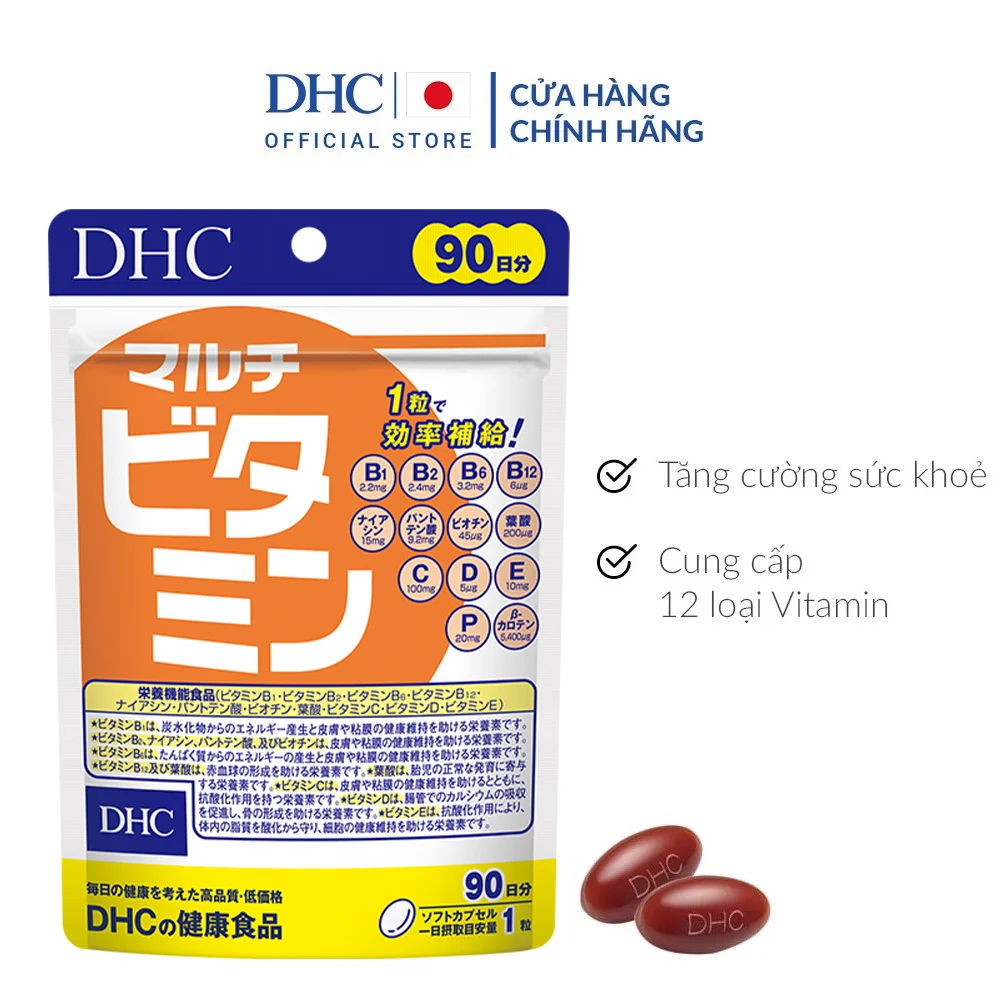 Thực Phẩm Chức Năng DHC Multi Vitamins