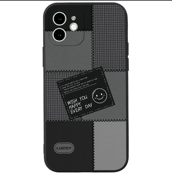 Ốp lưng JURSUE chống bẩn hình ngộ nghĩnh độc lạ cho iPhone 13 12 11 Pro Max SE 2020 X XR XS 8 7 ip 6S 6 Plus Y1910