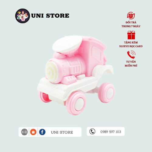 Tàu Hoả Nhào Lộn - Đồ Chơi - Màu Hồng