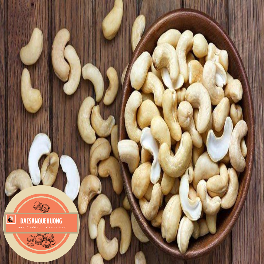Hạt Điều Tươi Bình Phước Làm Sữa Loại Vở Đôi