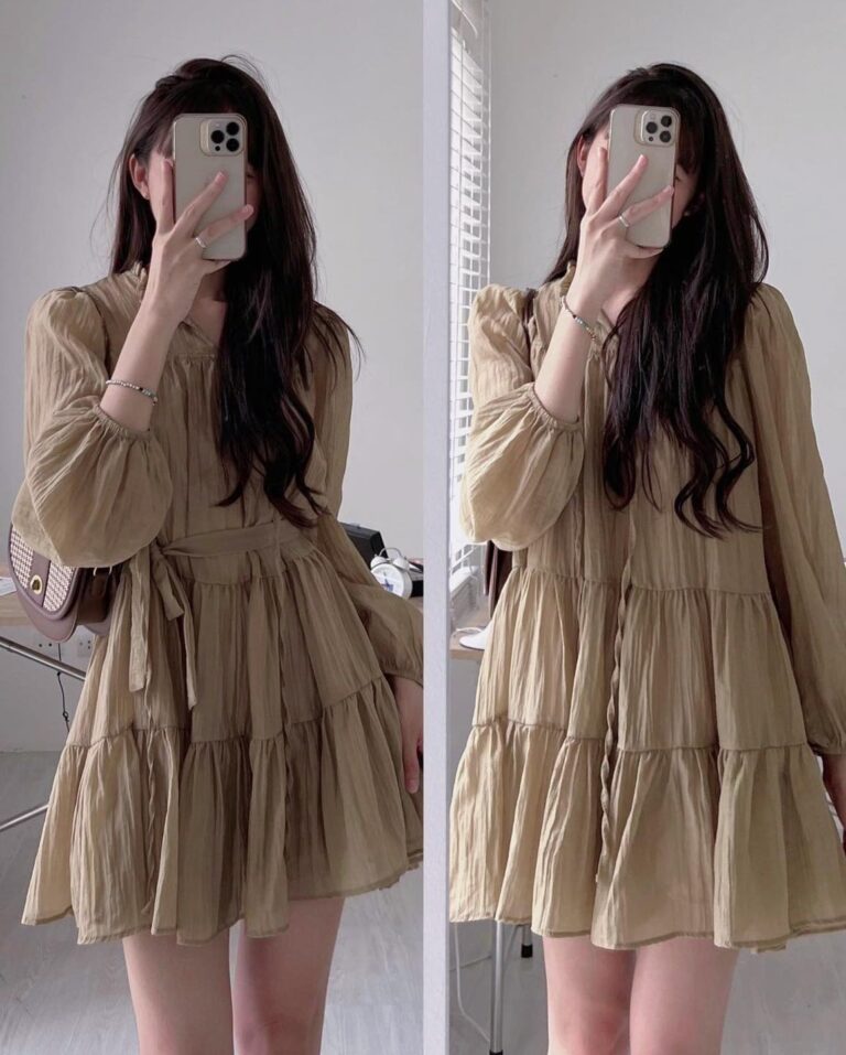 Đầm BBD 4 màu hàn quốc