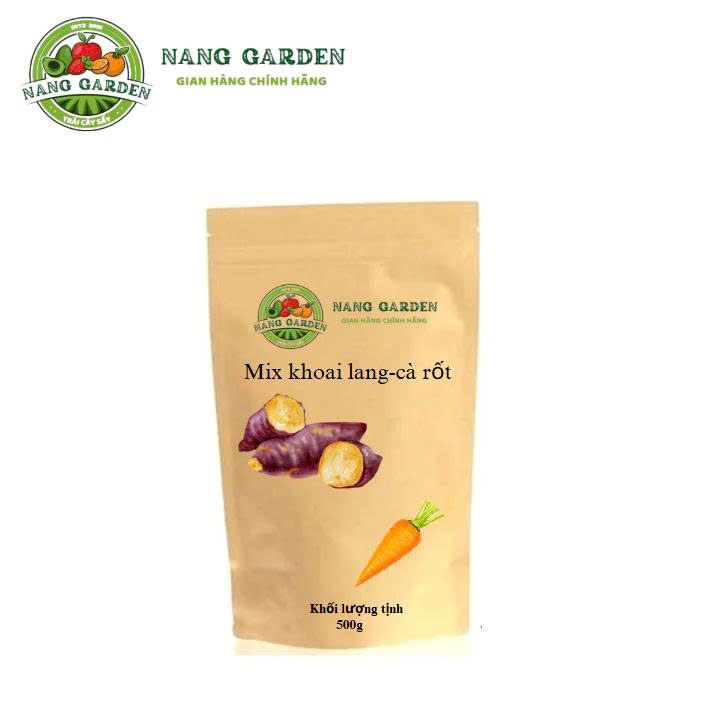 Mix khoai lang cà rốt