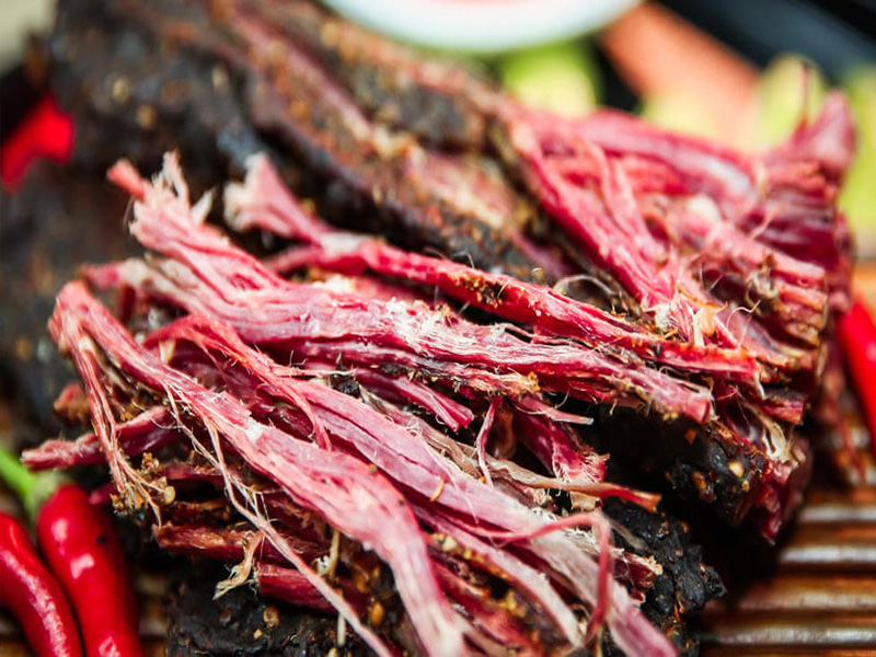 Thịt trâu sấy khô