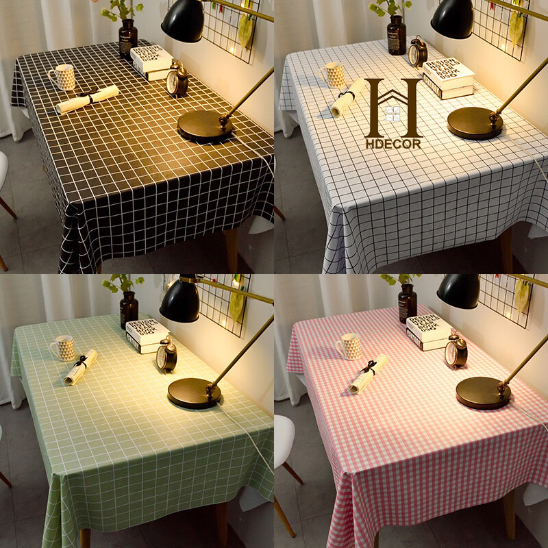 Khăn trải bàn caro