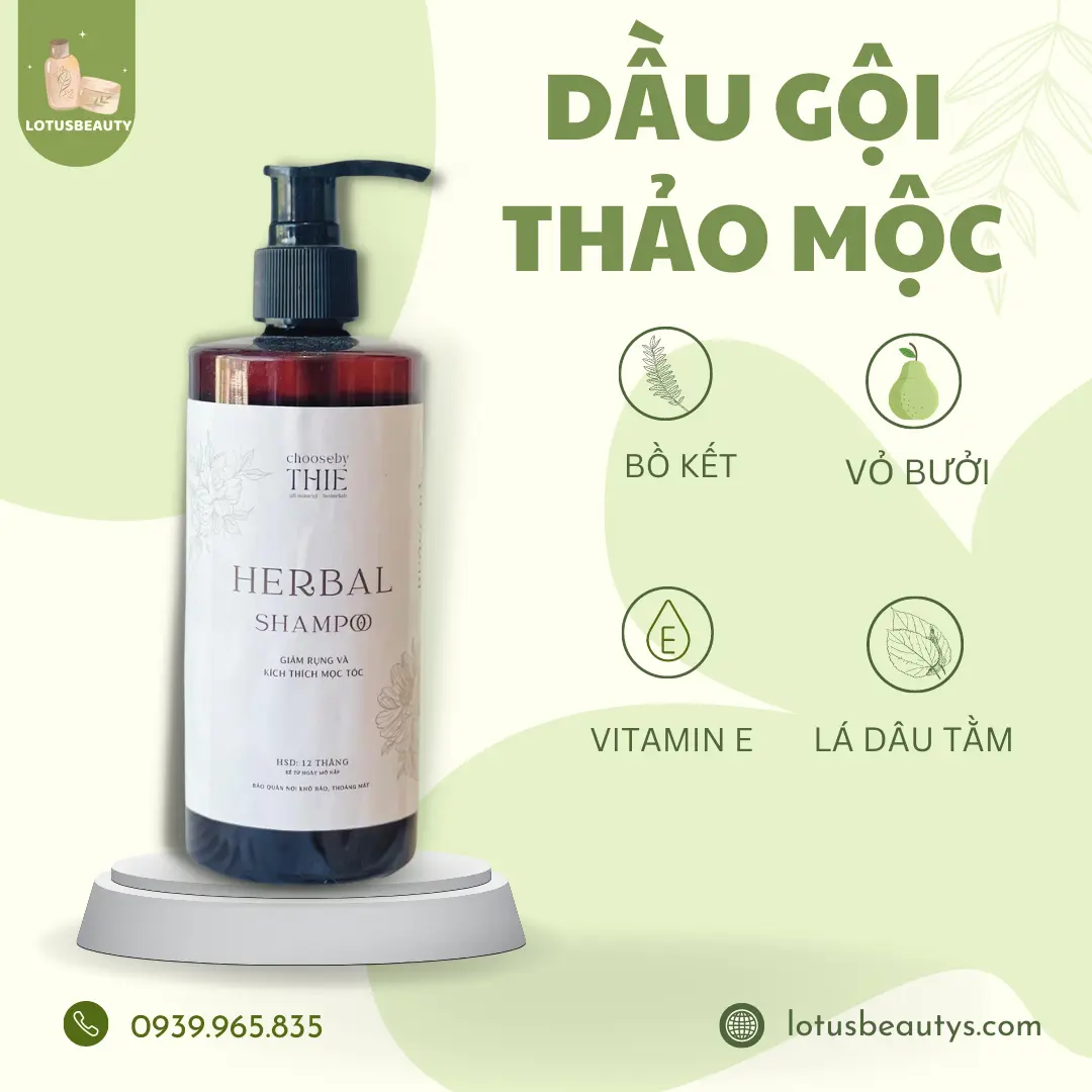 Dầu gội thảo mộc Herbal Shampoo