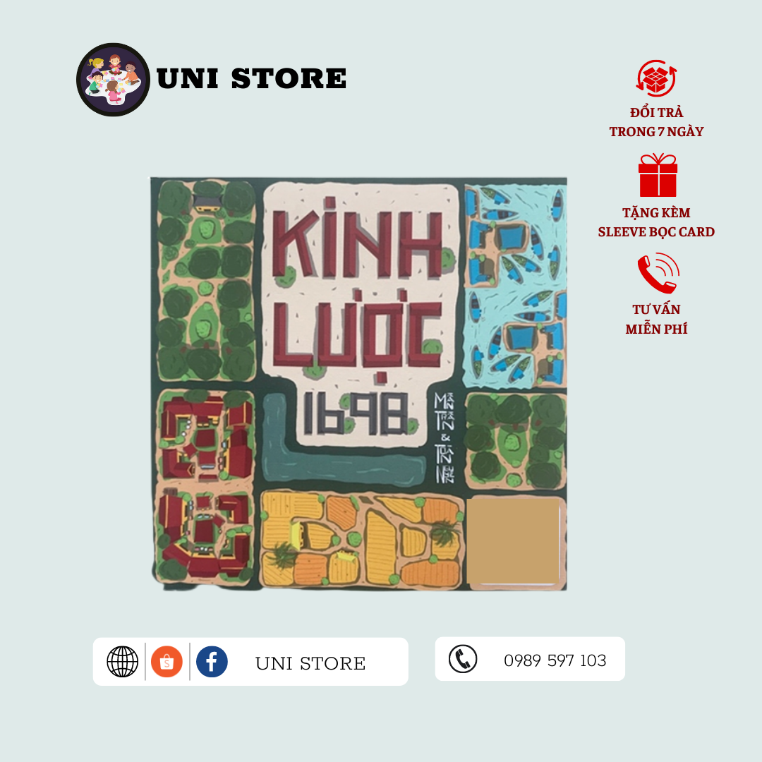 Kinh Lược - Boardgame Việt Nam - 160 Lá