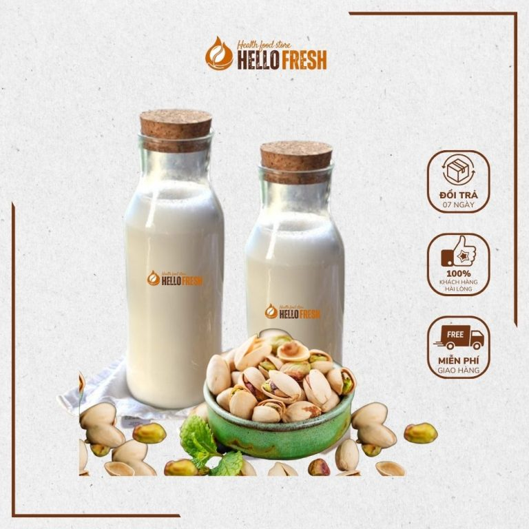 sữa hạt dẻ cười