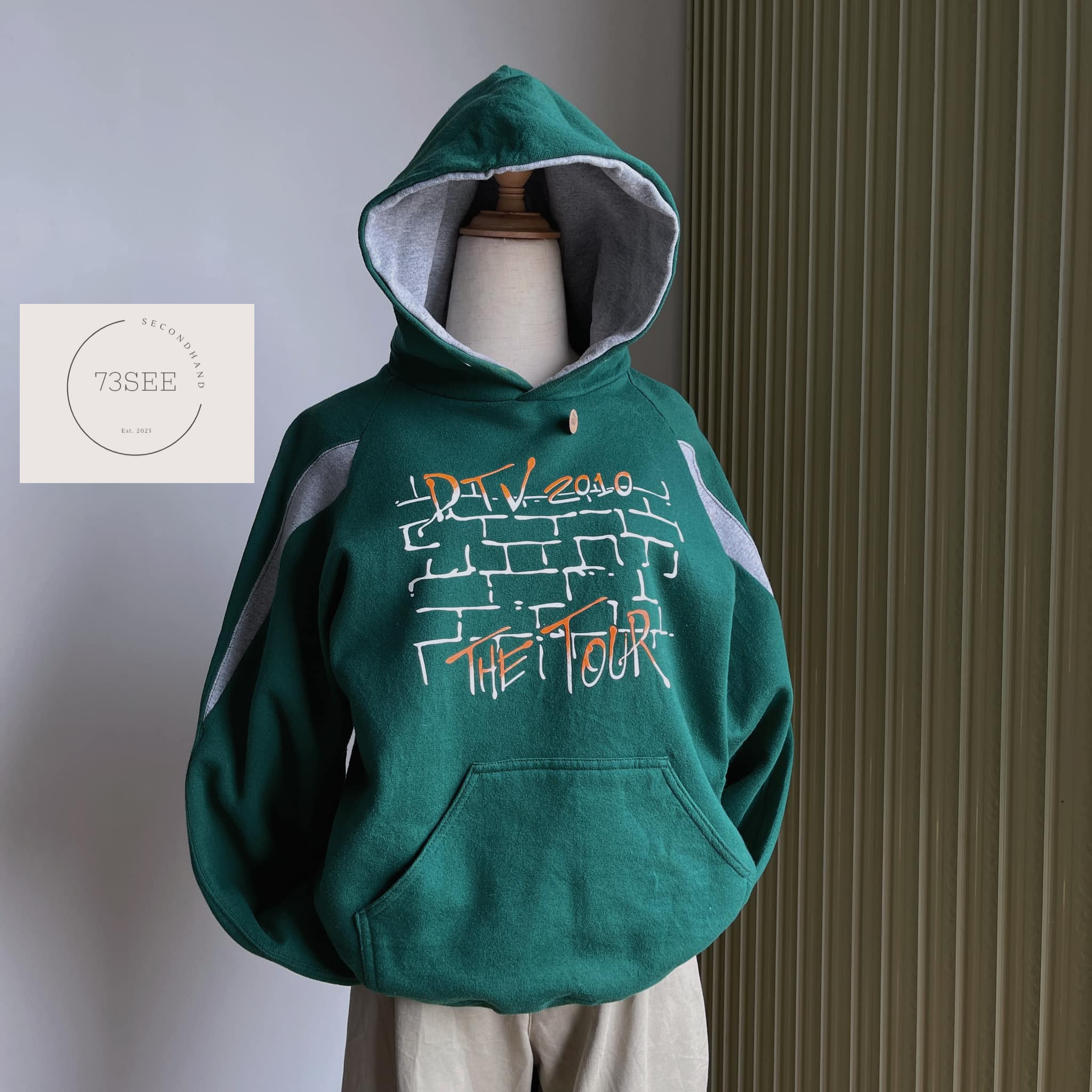 Áo khoác Secondhand - Màu xanh rêu