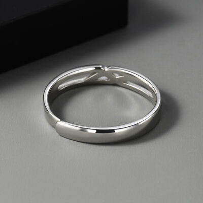 Nhẫn unisex đan nhau