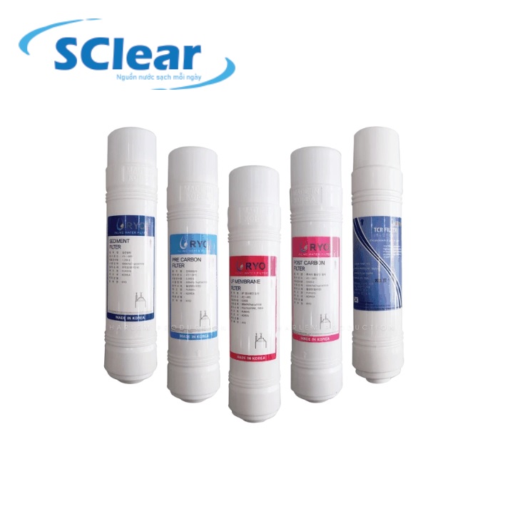 Bộ 5 Lõi Lọc Nước RYO Hyundai