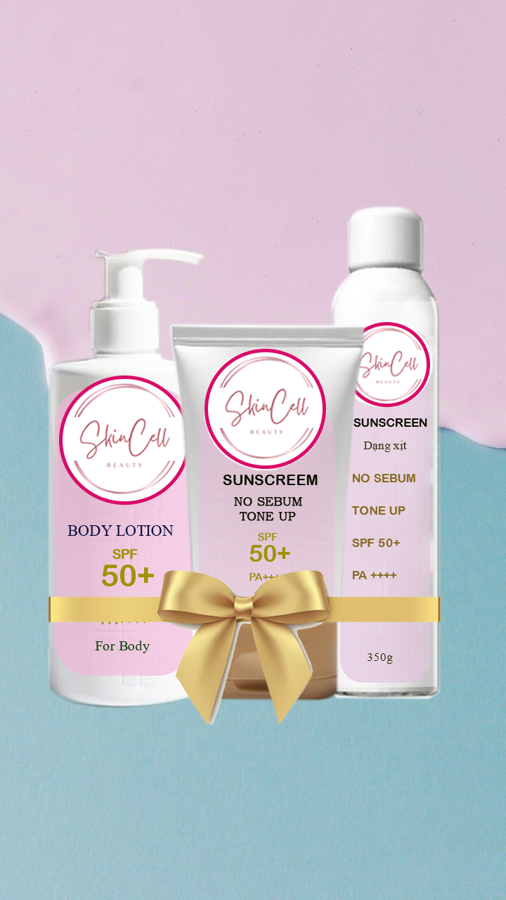 Bộ 3 Chống nắng nhà SkinCell