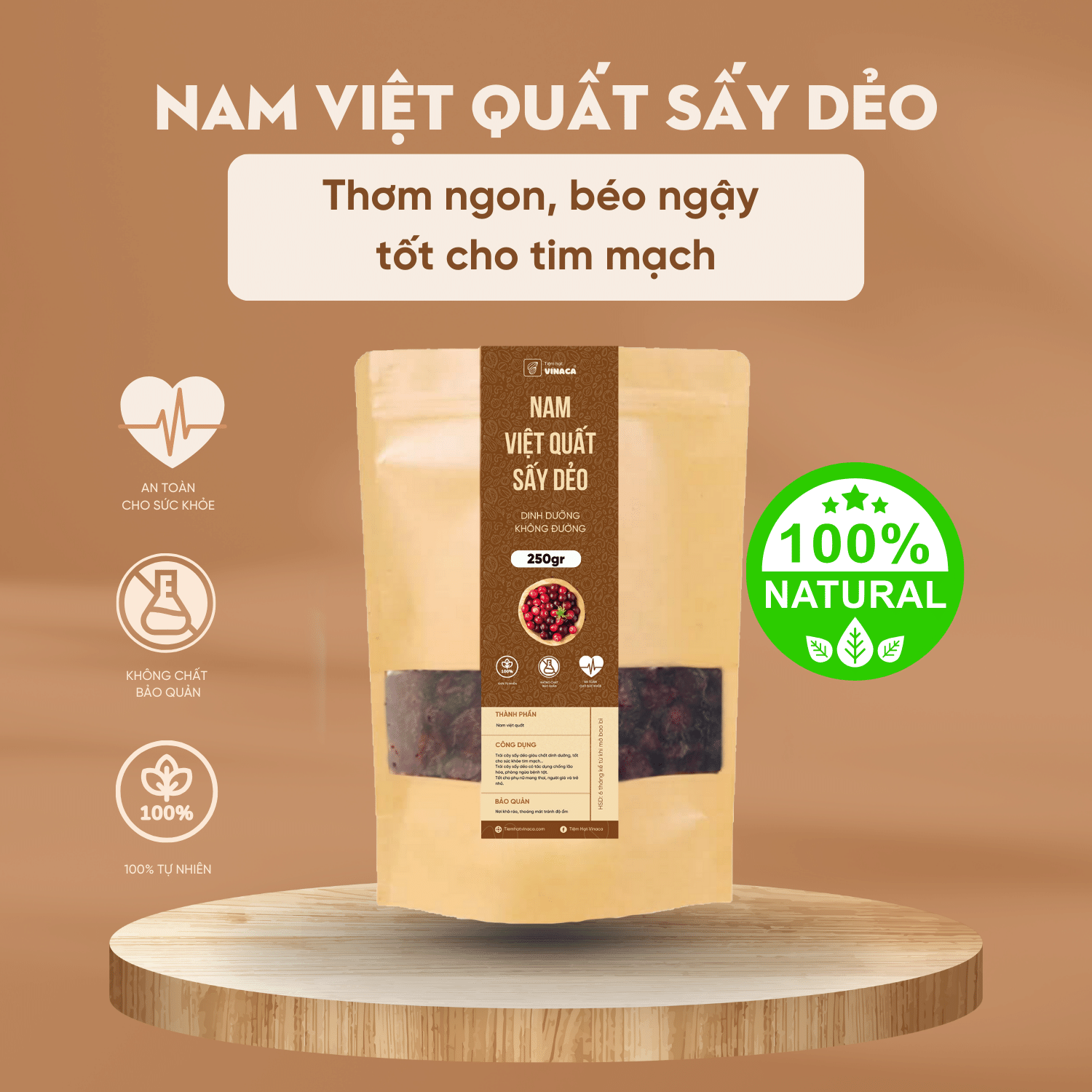 Nam việt quốc sấy dẻo dinh dưỡng loại 1