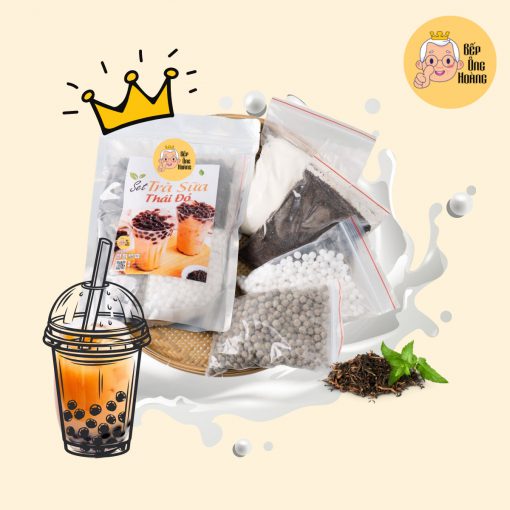 Set trà sữa Thái Đỏ