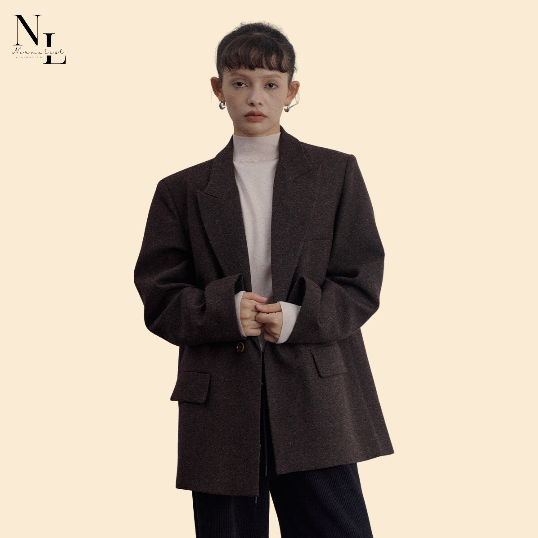 Áo khoác blazer [Normalist –Straing Blazer]