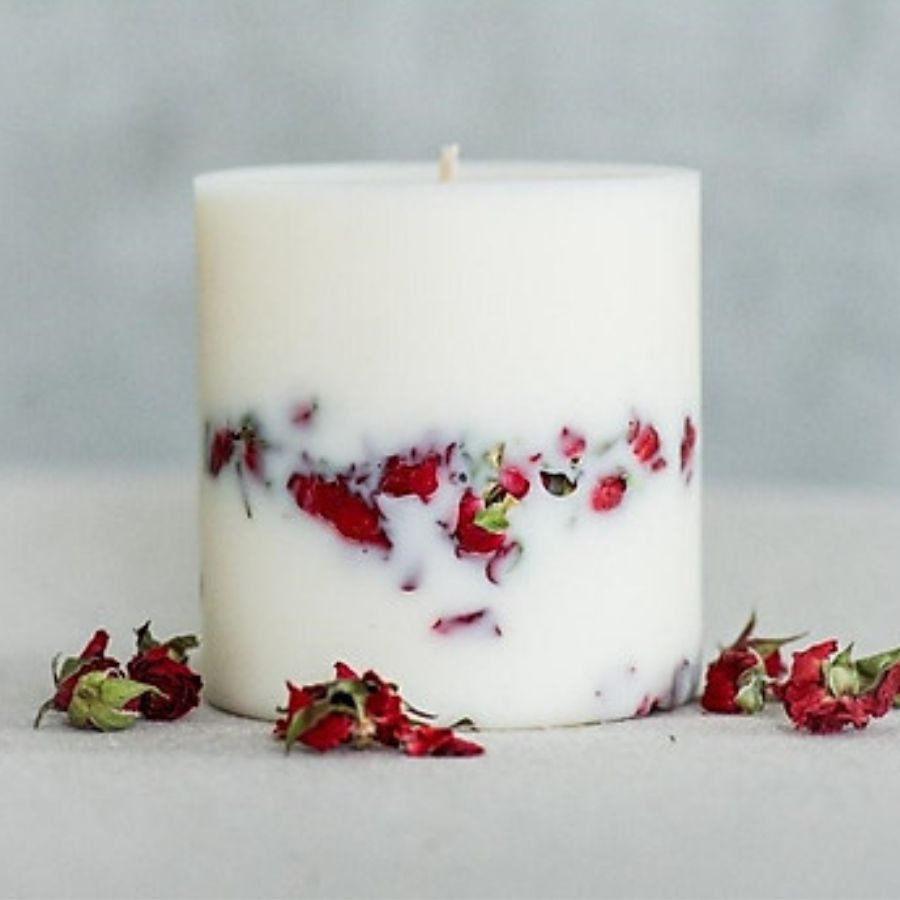 Nến thơm handmade hương hoa Rosalind