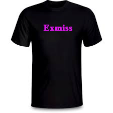 Local Brand Exmiss unisex đen phông tay lỡ