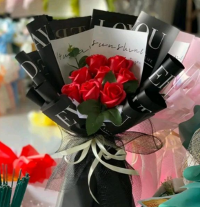 Bó Hoa Hồng Sáp Thơm 8 Bông Hanaflower