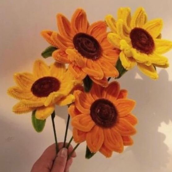 Hoa Cúc Đồng Tiền  hanmade làm theo yêu cầu dành tặng cho người yêu