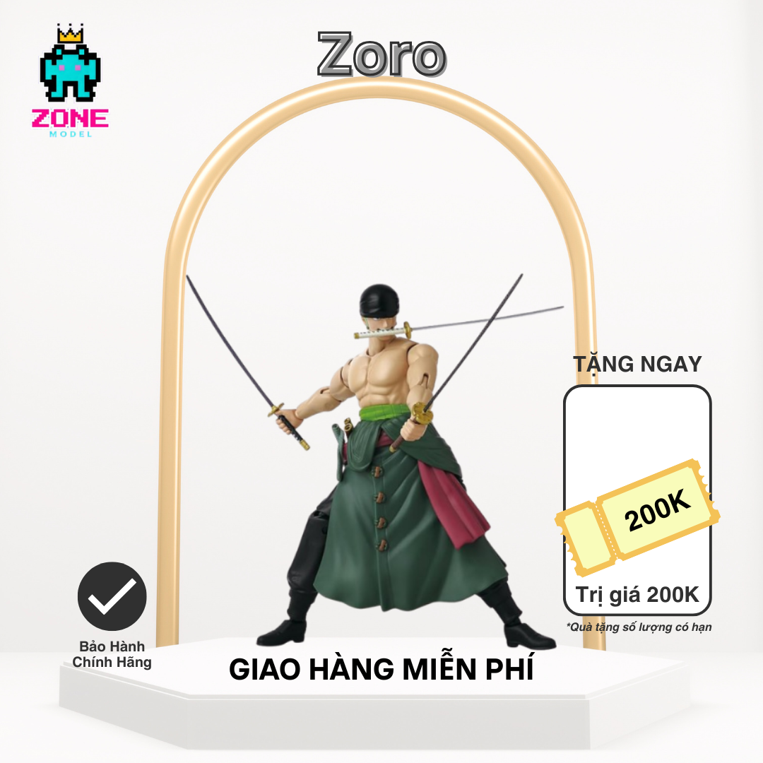 Mô Hình Roronoa Zoro Tam Kiếm – Figure One Piece Cao Cấp