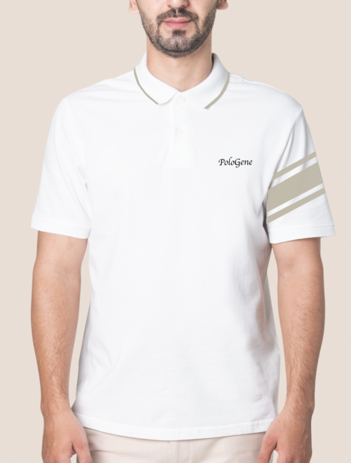 Áo Thun Có Cổ Nam Basic Sleeve Pattern (HT000401)