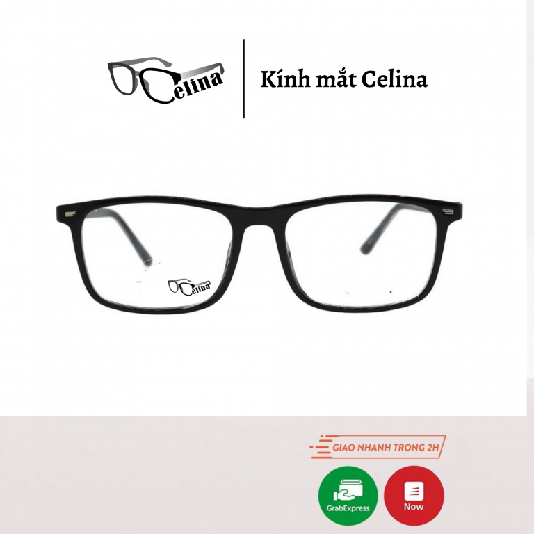 Gọng Kính Cận Vuông Nam Nữ Thời Trang CELINA