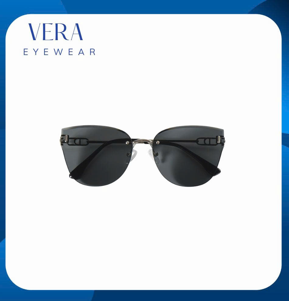 Kính mát Vera không gọng mắt mèo - sang trọng, chống UV, phong cách hiện đại